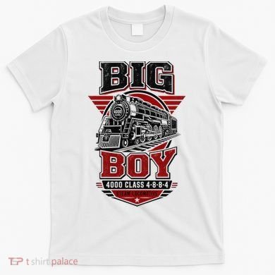 Big Boy 4000 Class Steam Locomotive American Train T-Shirt