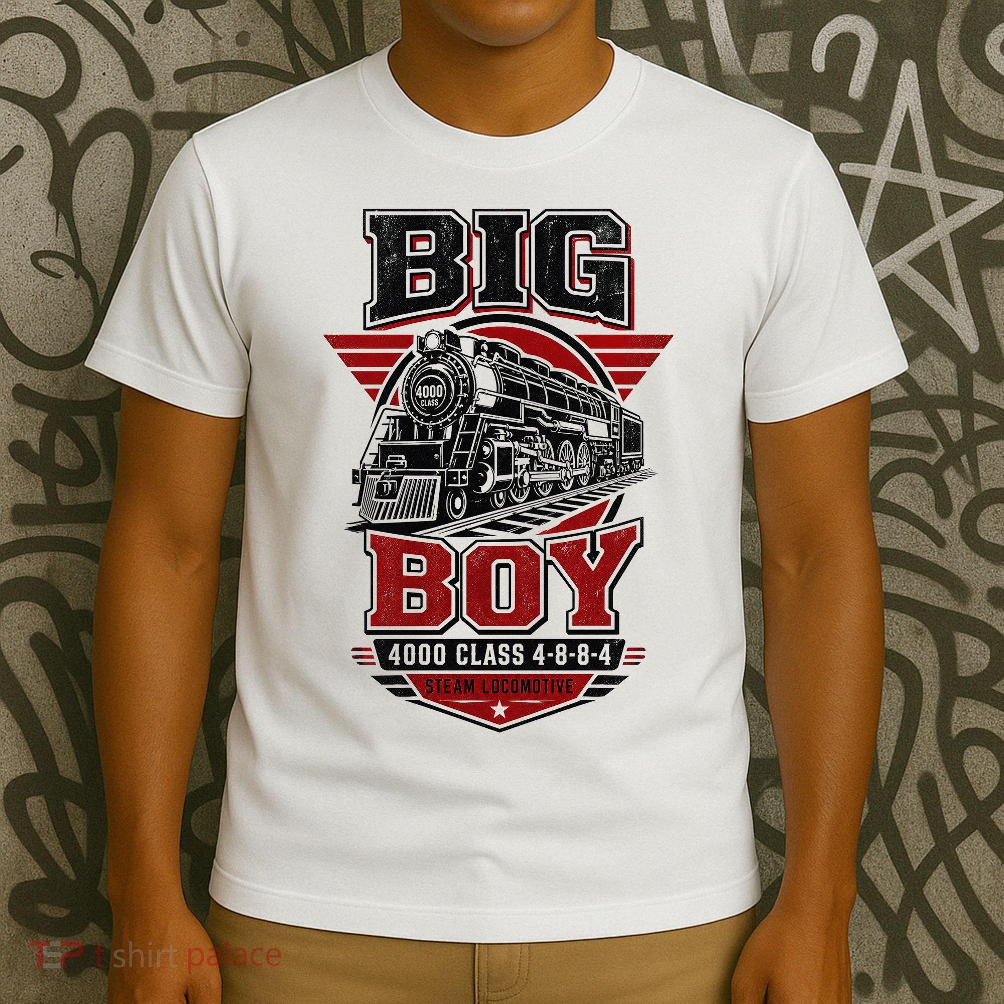 Big Boy 4000 Class Steam Locomotive American Train T-Shirt