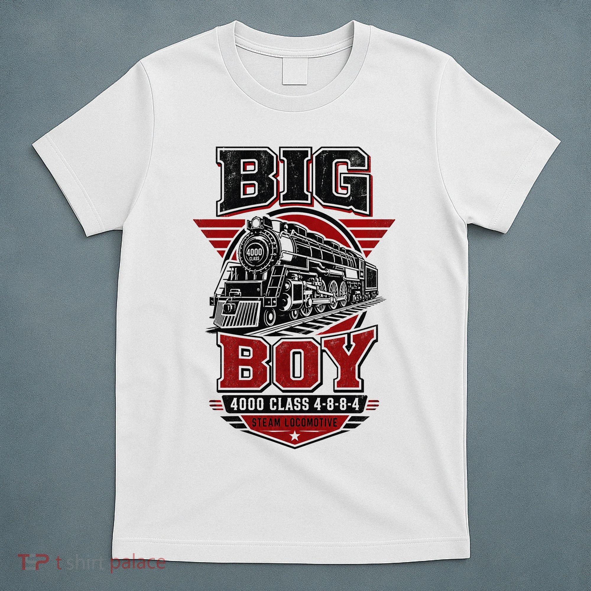Big Boy 4000 Class Steam Locomotive American Train T-Shirt