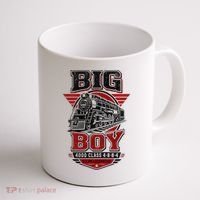 Big Boy 4000 Class Steam Locomotive American Train Coffee Mug thumb 1