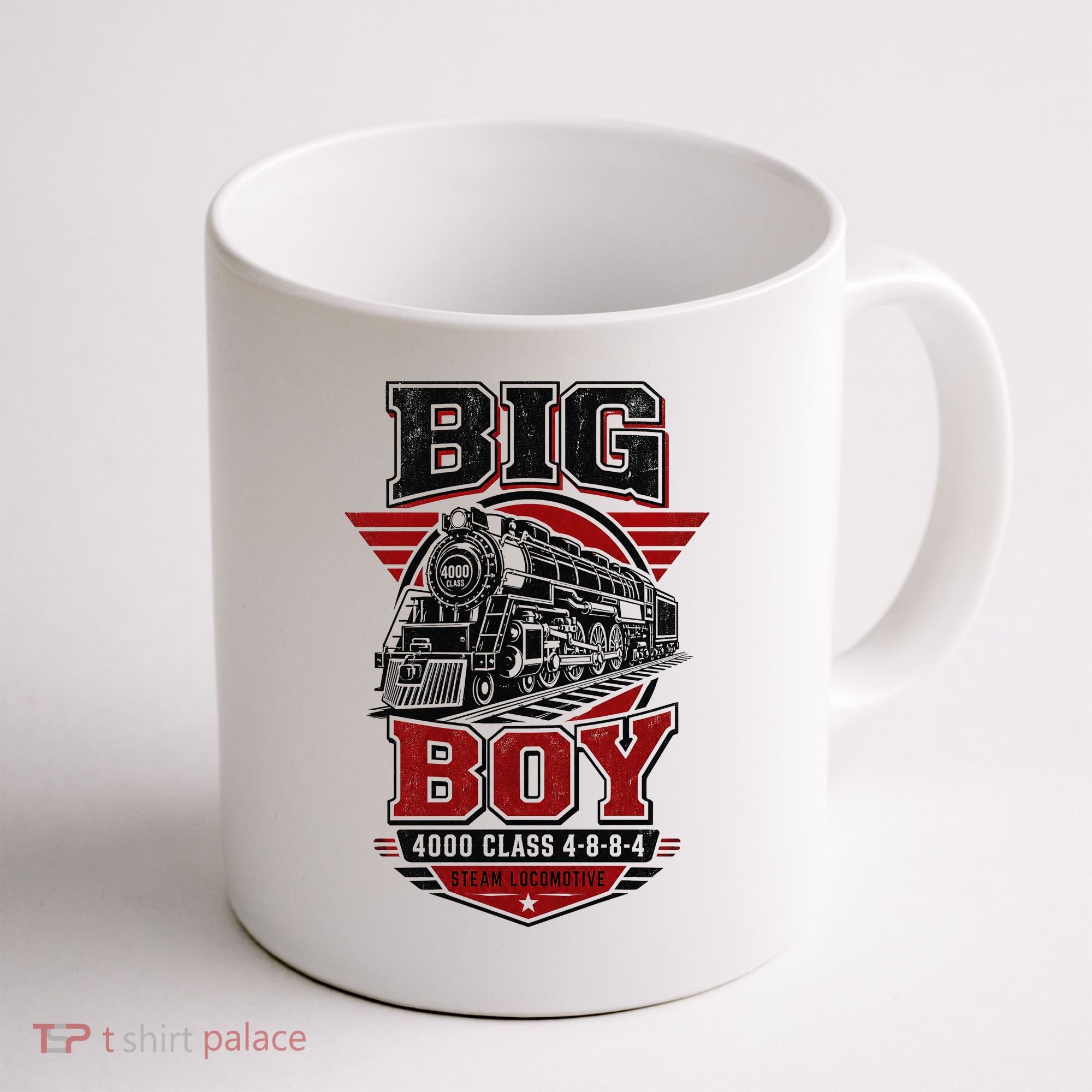 Big Boy 4000 Class Steam Locomotive American Train Coffee Mug