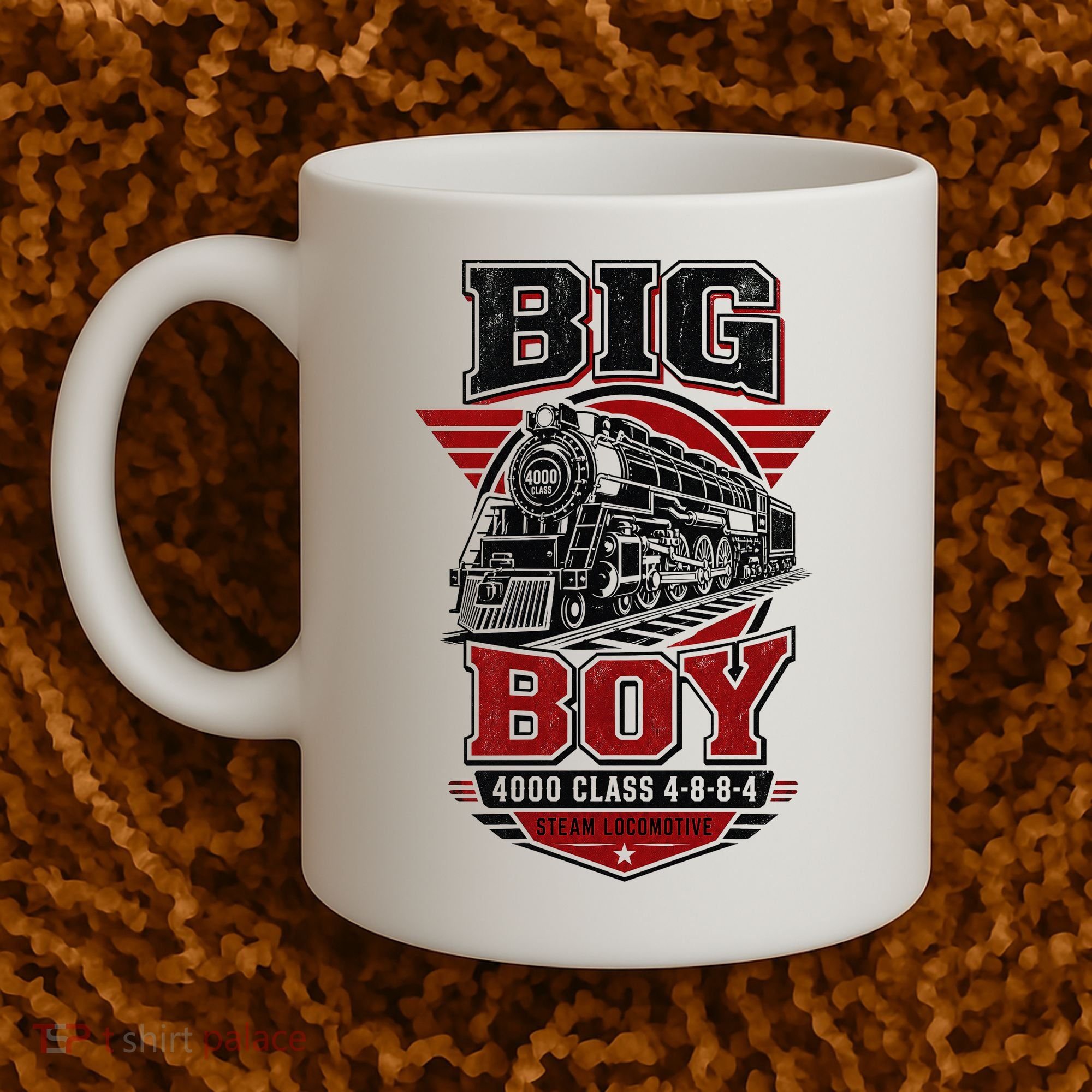 Big Boy 4000 Class Steam Locomotive American Train Coffee Mug