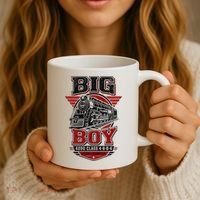 Big Boy 4000 Class Steam Locomotive American Train Coffee Mug thumb 3