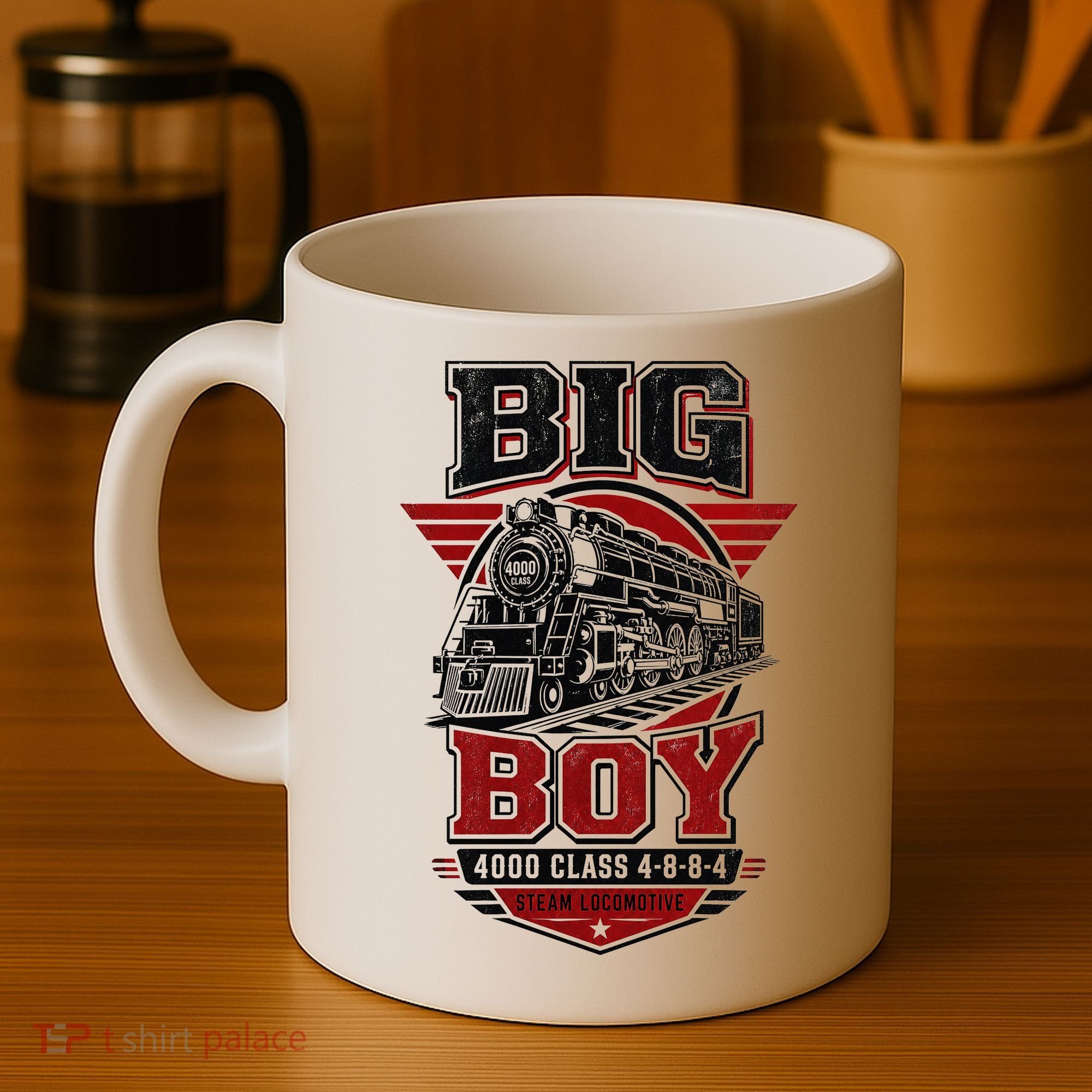 Big Boy 4000 Class Steam Locomotive American Train Coffee Mug