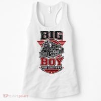 Big Boy 4000 Class Steam Locomotive American Train Women's Tank Top thumb 0