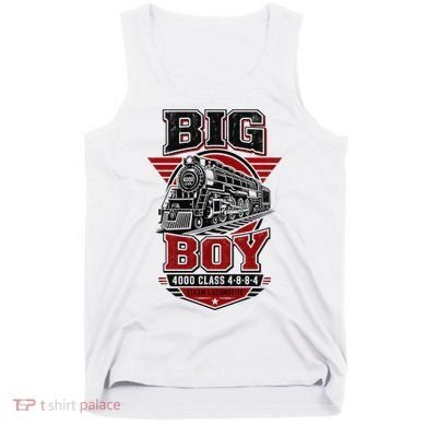 Big Boy 4000 Class Steam Locomotive American Train Tank Top