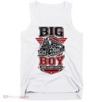 Big Boy 4000 Class Steam Locomotive American Train Tank Top thumb 0