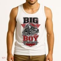 Big Boy 4000 Class Steam Locomotive American Train Tank Top thumb 3
