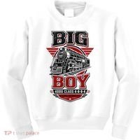 Big Boy 4000 Class Steam Locomotive American Train Kids Sweatshirt thumb 0