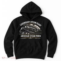 Big Boy 4014 Legendary Steam Train American Locomotive Hoodie thumb 0