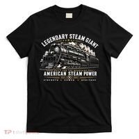 Big Boy 4014 Legendary Steam Train American Locomotive T-Shirt thumb 0