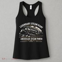 Big Boy 4014 Legendary Steam Train American Locomotive Women's Tank Top thumb 3