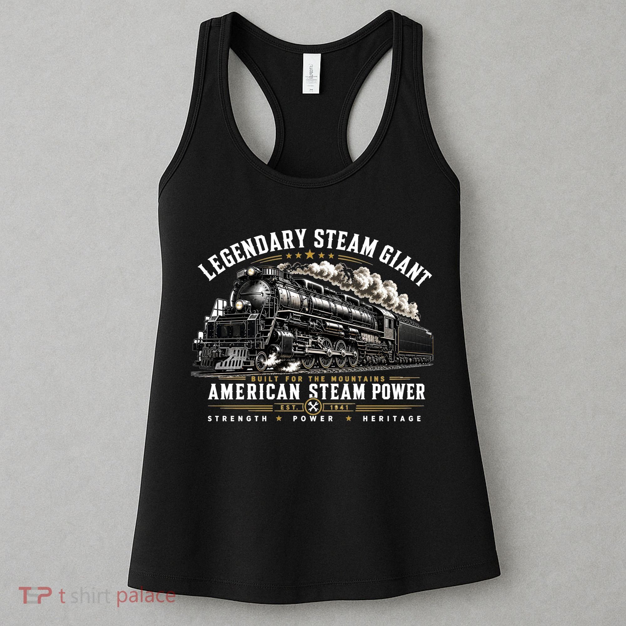 Big Boy 4014 Legendary Steam Train American Locomotive Women's Tank Top