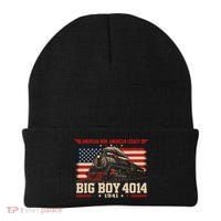 Big Boy 4014 Steam Train American Iron Legacy Vinatge Beanie thumb 0