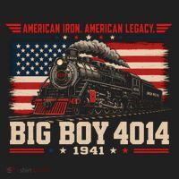 Big Boy 4014 Steam Train American Iron Legacy Vinatge Beanie thumb 2