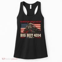 Big Boy 4014 Steam Train American Iron Legacy Vinatge Women's Tank Top thumb 0