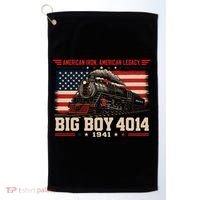 Big Boy 4014 Steam Train American Iron Legacy Vinatge Golf Towel thumb 0