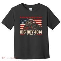 Big Boy 4014 Steam Train American Iron Legacy Vinatge Toddler T-Shirt thumb 0