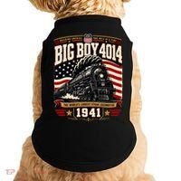 Big Boy 4014 Steam Engine Locomotive Train Railroad Doggie Tank thumb 0