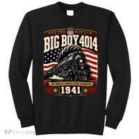 Big Boy 4014 Steam Engine Locomotive Train Railroad Sweatshirt thumb 0