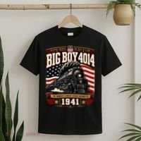 Big Boy 4014 Steam Engine Locomotive Train Railroad T-Shirt thumb 2
