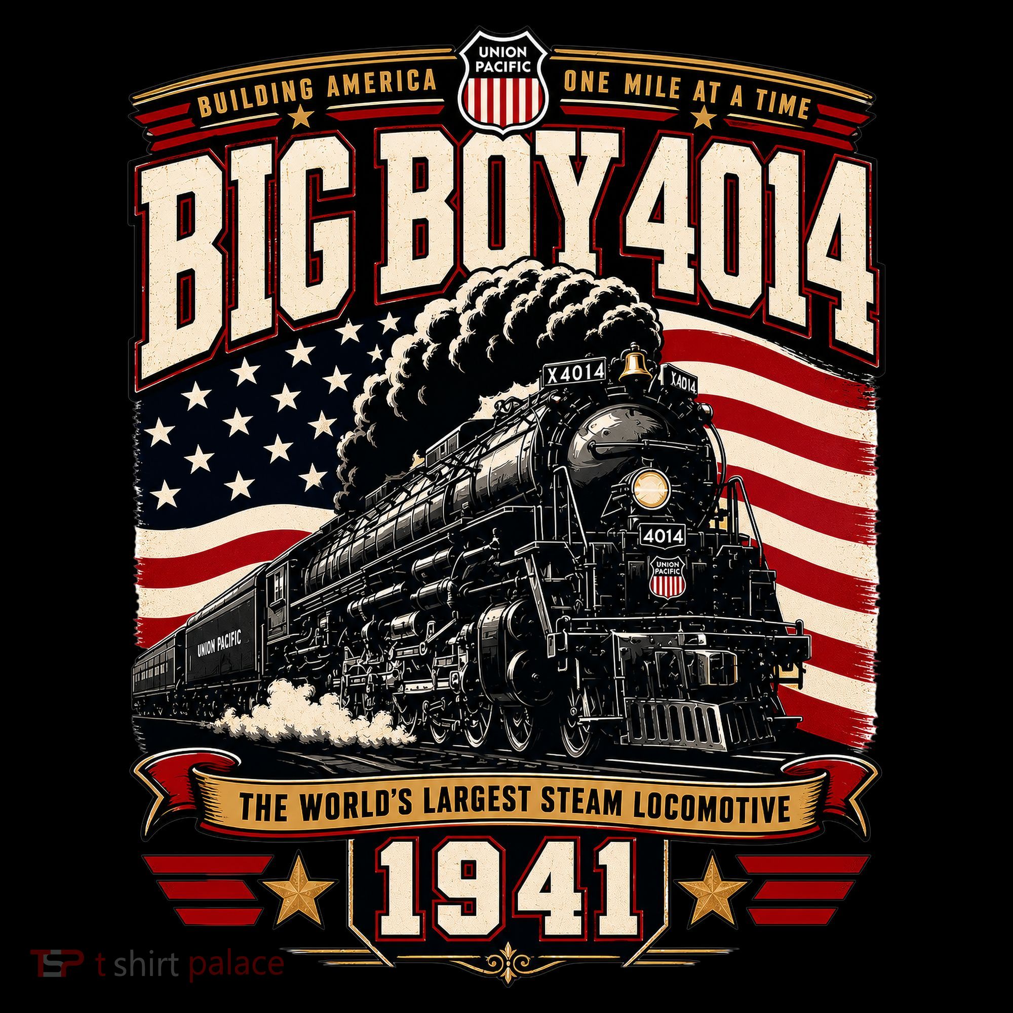 Big Boy 4014 Steam Engine Locomotive Train Railroad Coffee Mug
