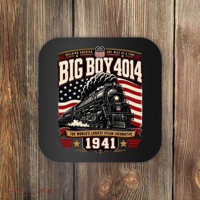 Big Boy 4014 Steam Engine Locomotive Train Railroad Coaster