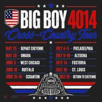 Big Boy 4014 Cross Country Tour Event Schedule Women's Sweatshirt thumb 2