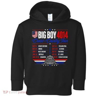 Big Boy 4014 Cross Country Tour Event Schedule Toddler Hoodie