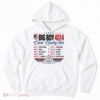Big Boy 4014 Cross Country Tour Event Schedule Hoodie thumb 0