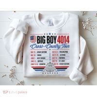 Big Boy 4014 Cross Country Tour Event Schedule Sweatshirt thumb 2