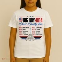Big Boy 4014 Cross Country Tour Event Schedule T-Shirt thumb 4