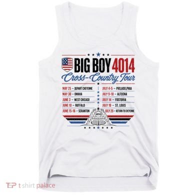 Big Boy 4014 Cross Country Tour Event Schedule Tank Top