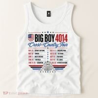 Big Boy 4014 Cross Country Tour Event Schedule Tank Top thumb 2