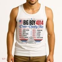 Big Boy 4014 Cross Country Tour Event Schedule Tank Top thumb 3