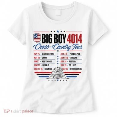 Big Boy 4014 Cross Country Tour Event Schedule Women's T-Shirt