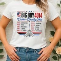 Big Boy 4014 Cross Country Tour Event Schedule Women's T-Shirt thumb 2