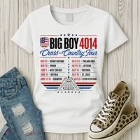 Big Boy 4014 Cross Country Tour Event Schedule Women's T-Shirt thumb 3