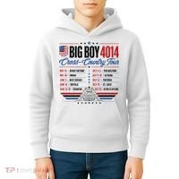 Big Boy 4014 Cross Country Tour Event Schedule Kids Hoodie thumb 4