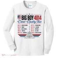 Big Boy 4014 Cross Country Tour Event Schedule Kids Long Sleeve Shirt thumb 0