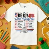 Big Boy 4014 Cross Country Tour Event Schedule Kids T-Shirt thumb 3