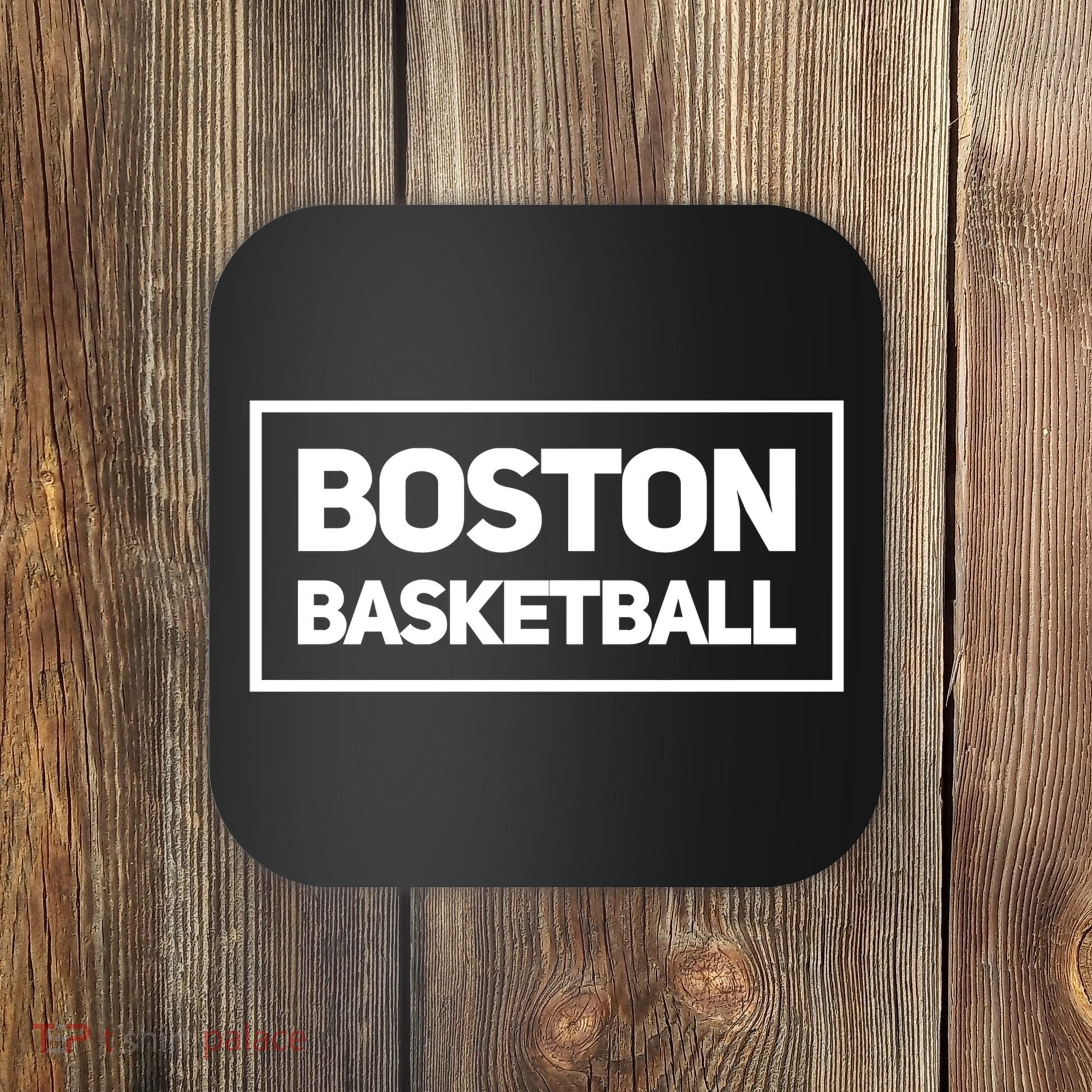 Boston Basketball Coaster