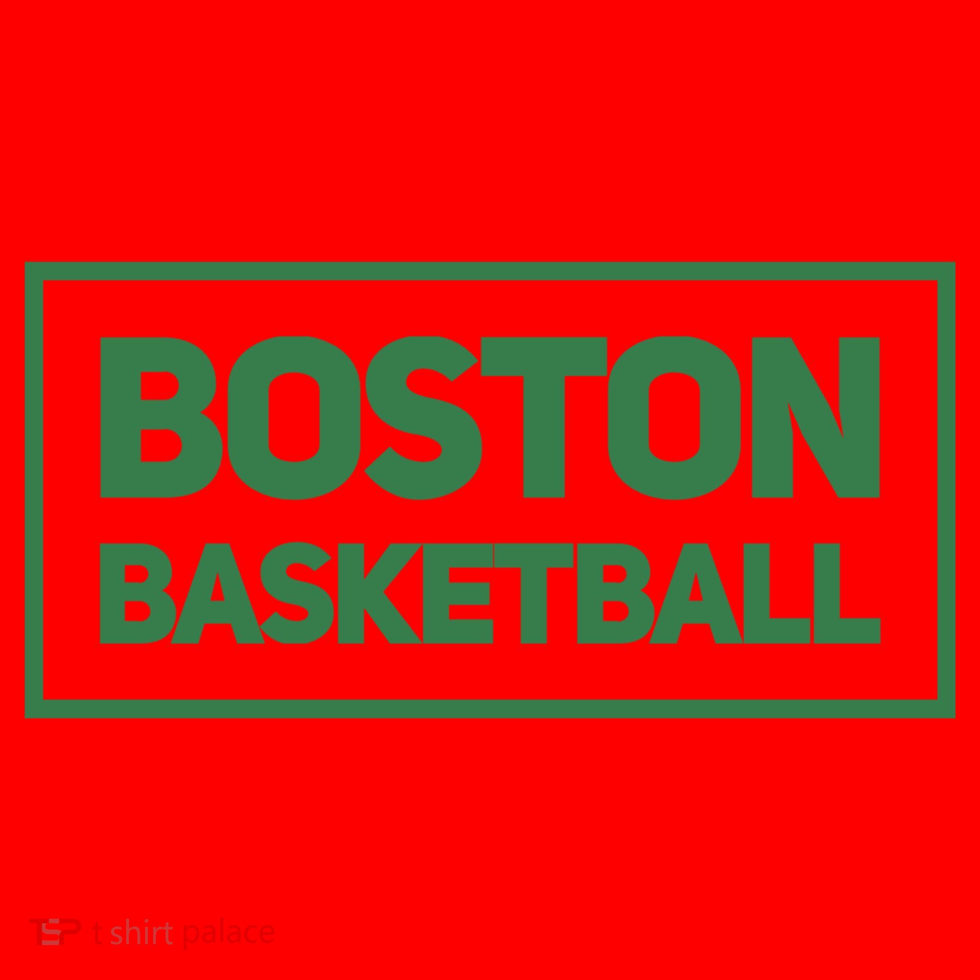Boston Basketball Santa Hat