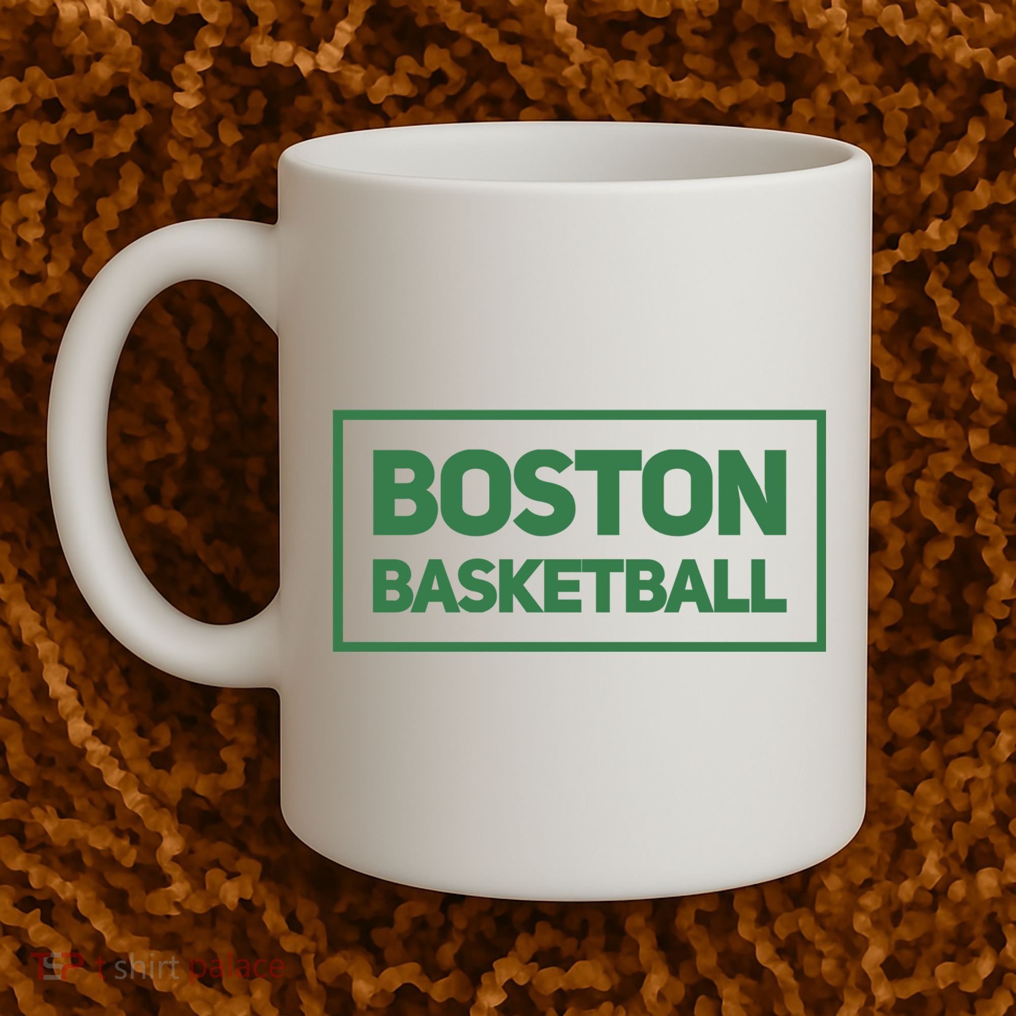 Boston Basketball Coffee Mug