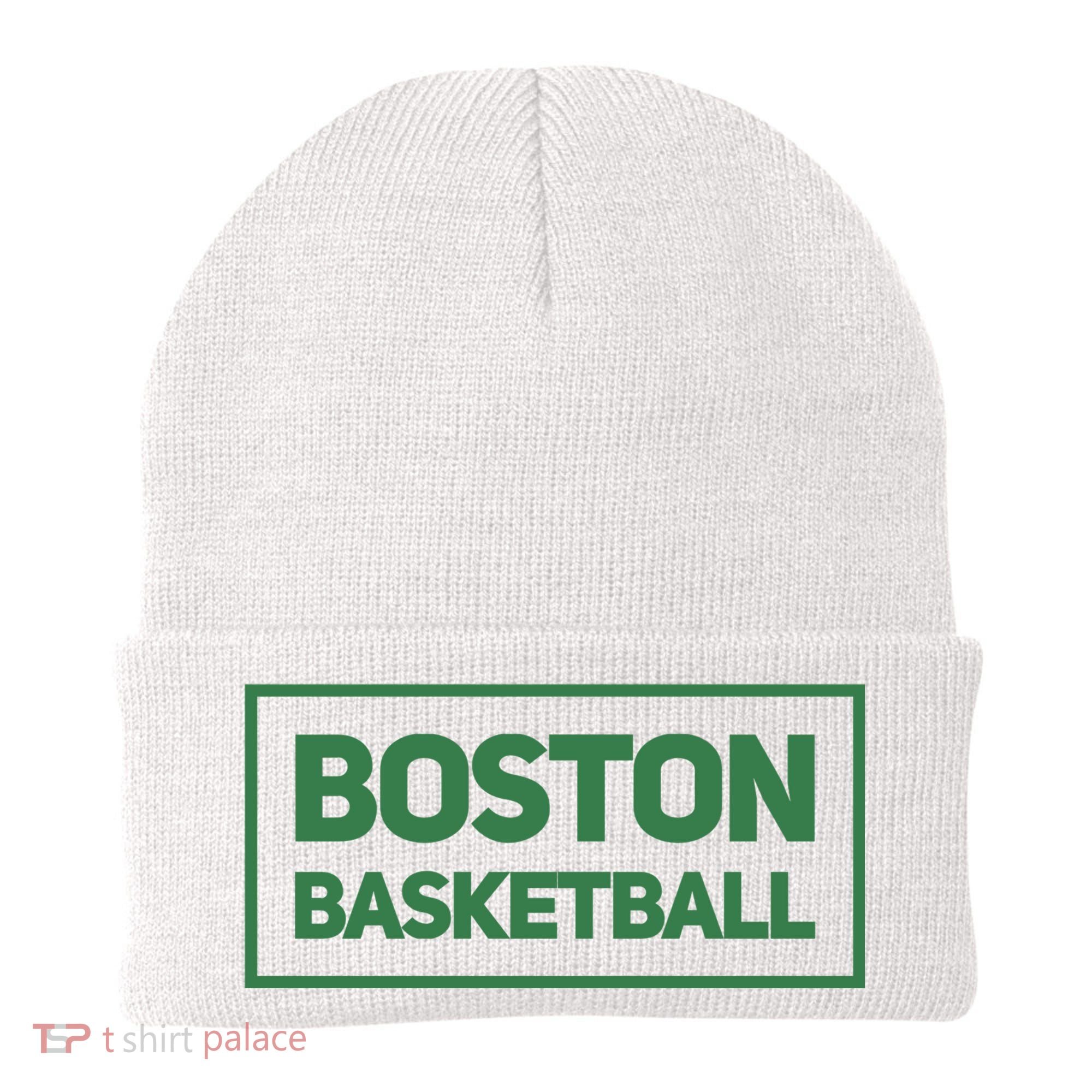 Boston Basketball Beanie