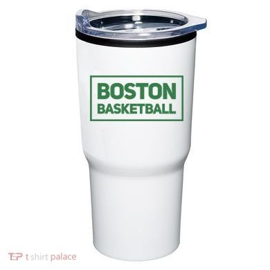 Boston Basketball Tumbler