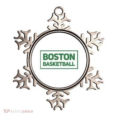 Boston Basketball Ornament