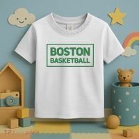 Boston Basketball Toddler T-Shirt thumb 3