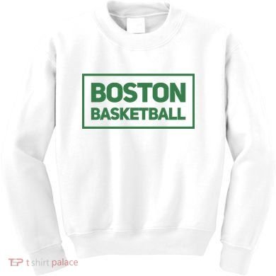 Boston Basketball Kids Sweatshirt