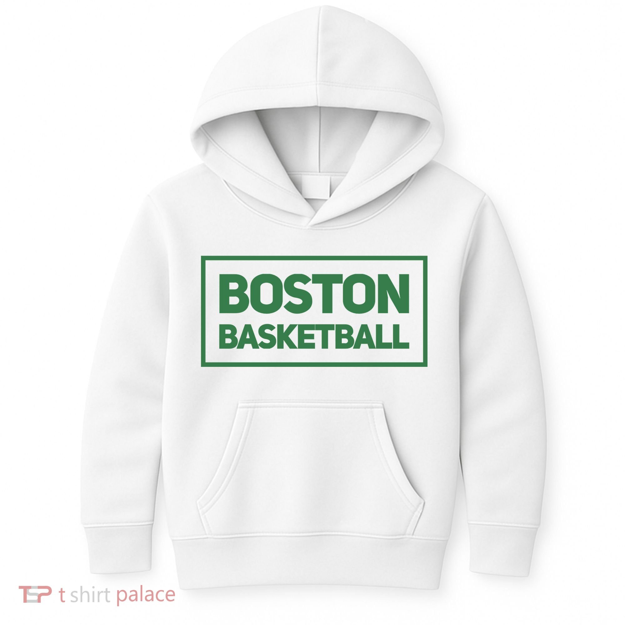 Boston Basketball Kids Hoodie